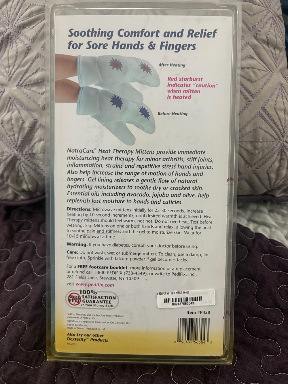 🆕 NatraCure Heat Therapy Mittens